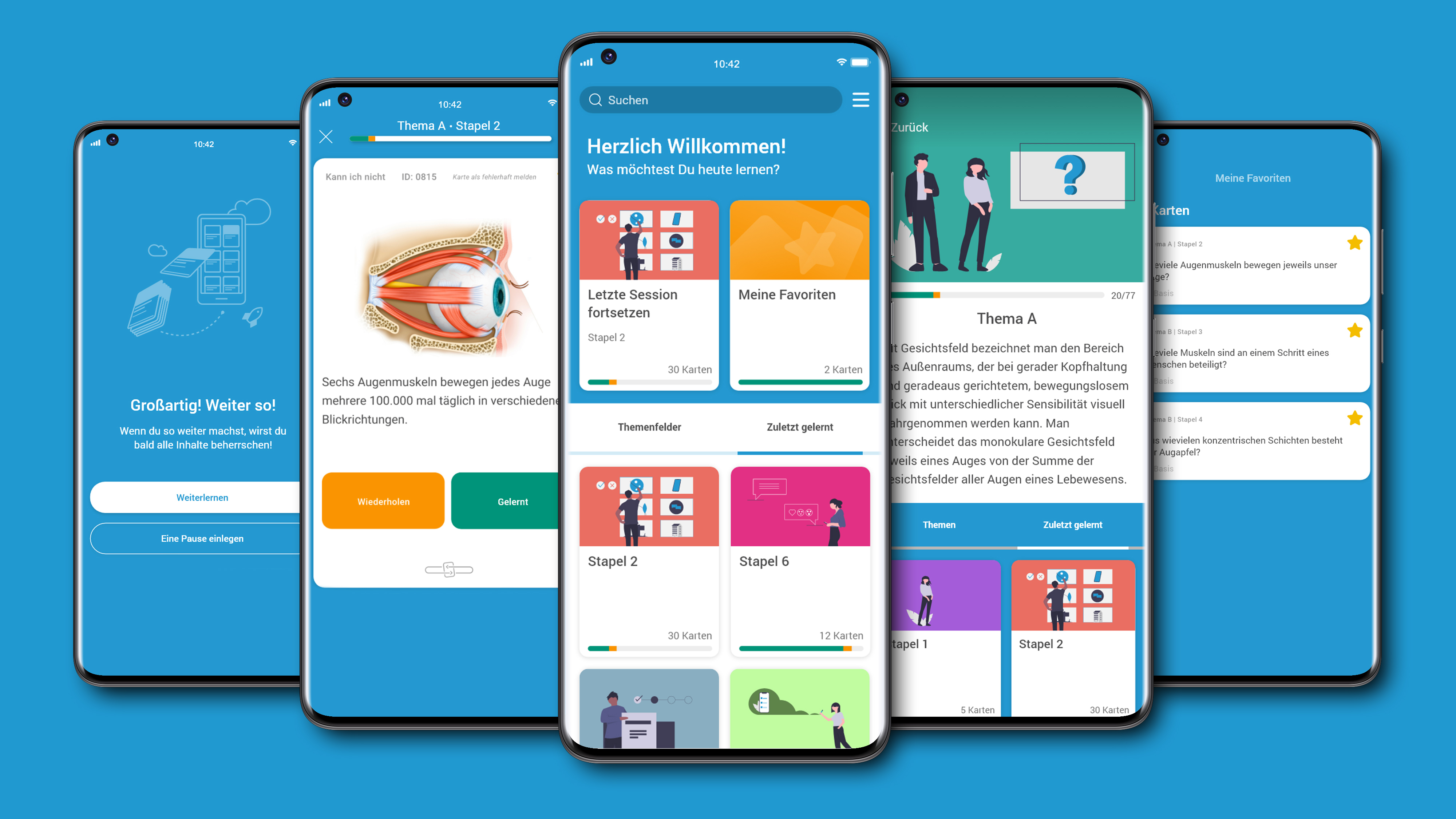 screenshot of Knowledgeworker Cards
